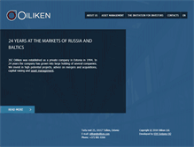 Tablet Screenshot of oiliken.com